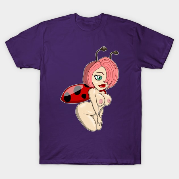 ladybug T-Shirt by bobgoodallart